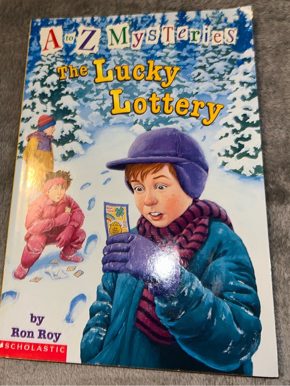 A To Z Mysteries: The Lucky Lottery by Ron Roy, Paperback, 2002